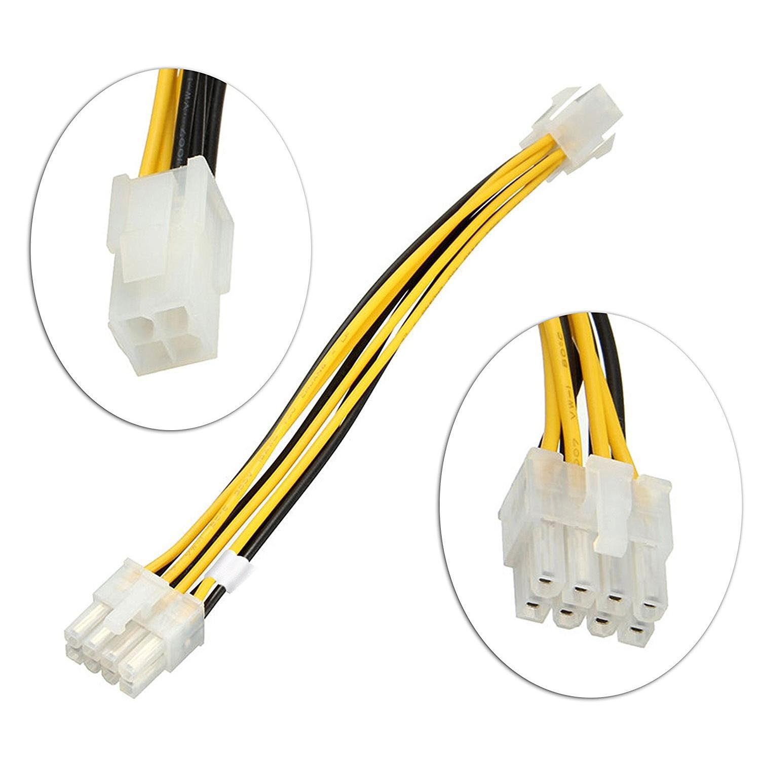 SMPS 8 Female to 4 Male Pin Converter in 0.20 M