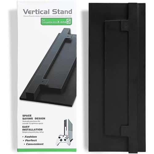 Vertical Stand Holder for Xbox One S Slim Console (Black)