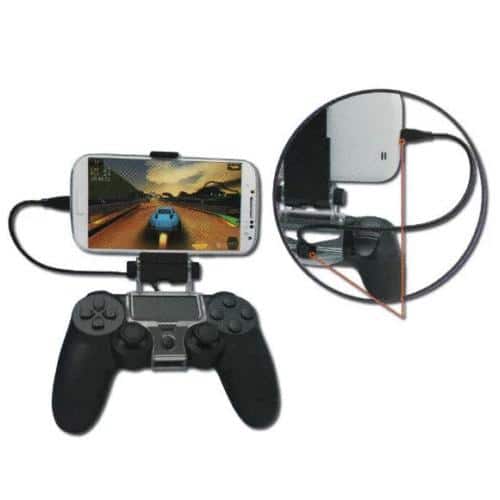 Mobile Phone Clamp Holder for Play Station 4 PS4 Wireless Controller