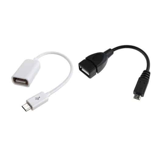 Micro USB OTG Cable Attach Pendrive Card Reader to Mobile Tablets