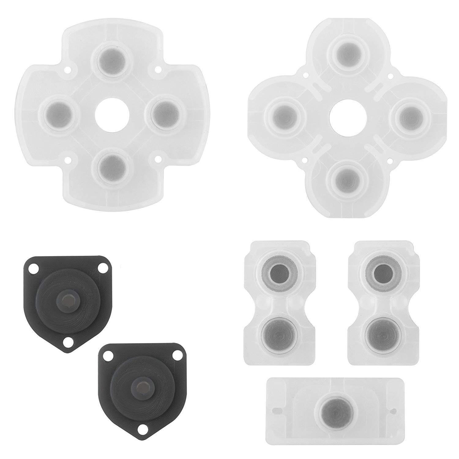 Conductive Rubber Pad Silicone Button Pads for PS4 Controller V1 JDM011 001