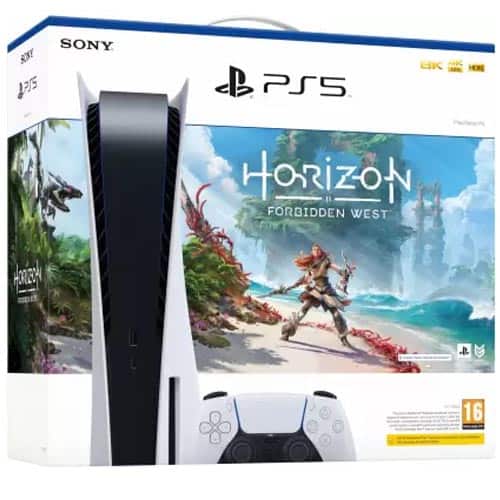 SONY PlayStation 5 ps5 disc version console 825 GB with Horizon Forbidden West
