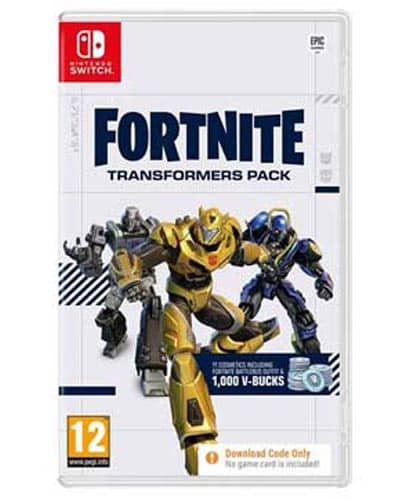 Fortnite Transformers Pack Nintendo Switch