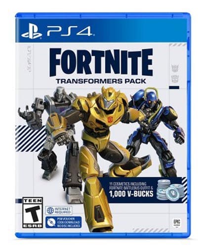 Fortnite Transformers Pack PS4